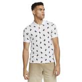 Slim-Fit Printed Men&#39;s Tennis Polo