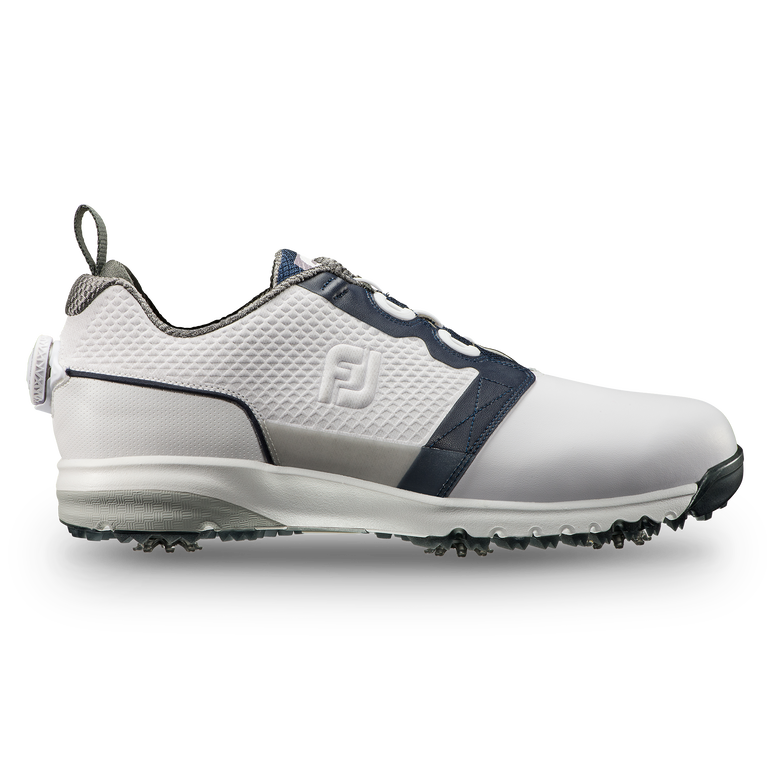 FootJoy Contour FIT BOA Men's Golf Shoe White/Navy PGA TOUR Superstore