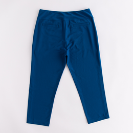Summer Palm Pull-On 22&quot; Capri Pant