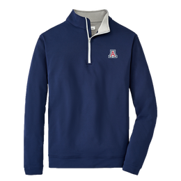 Arizona Perth Stretch Loop Terry Quarter-Zip Pullover