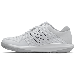 Women&#39;s 696V4 Tennis Shoe - White/Grey