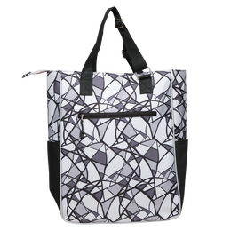 Onyx Geo Tennis Tote Bag 22