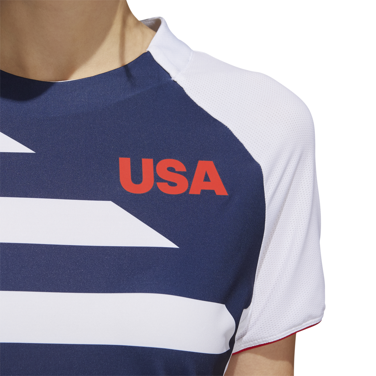 Adidas USA Olympics Short Sleeve Golf Shirt PGA TOUR Superstore