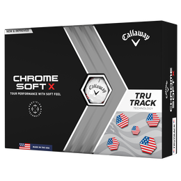 Chrome Soft X USA TruTrack Golf Ball