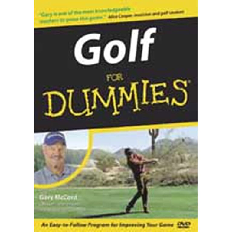 Golf For Dummies DVD PGA TOUR Superstore