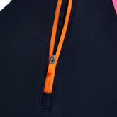 Alternate View 3 of Color-Blocked Jersey Quarter Zip Pull Over