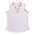 Firelight Printed Sleeveless Polo Shirt
