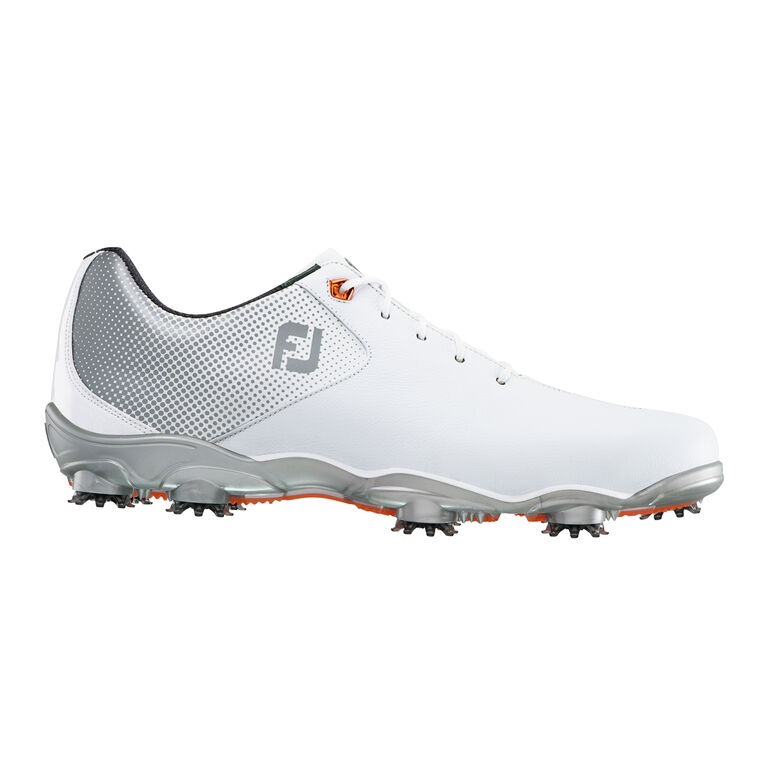 Footjoy D N A Helix Men S Golf Shoe White Silver Pga