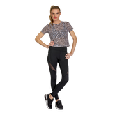 Essential Ferrara Short Sleeve Mesh Top