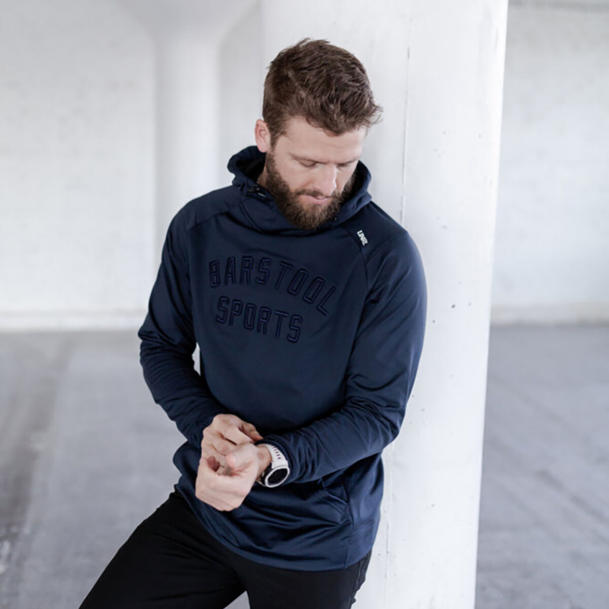 UNRL X Barstool Sports Monochrome Crossover Hoodie II PGA TOUR Superstore