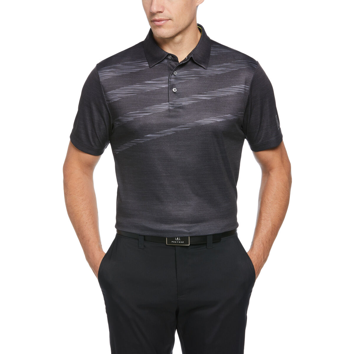 PGA TOUR Apparel Space Dye Golf Polo PGA TOUR Superstore