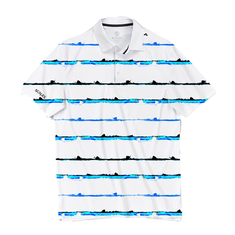 Scales Striper Strikes Polo PGA TOUR Superstore