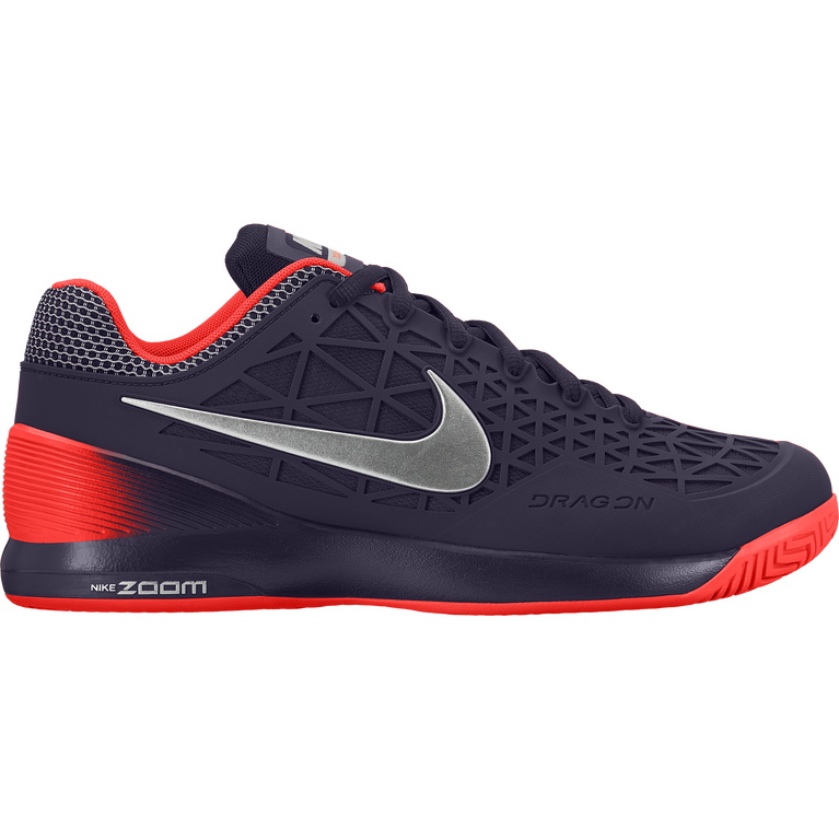 Nike Zoom Cage 2 Men's Tennis Shoe Purple PGA TOUR Superstore