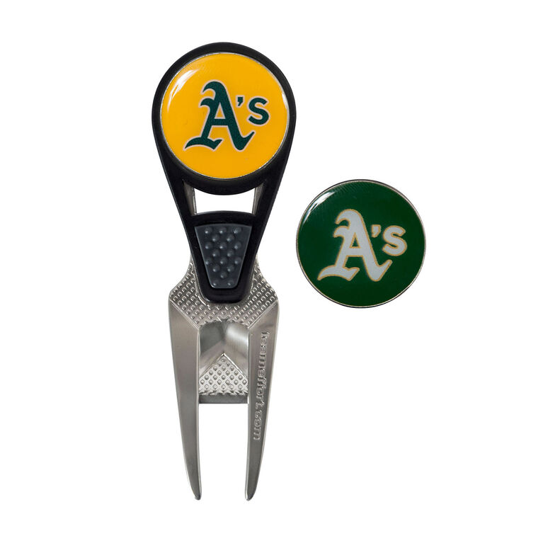 Team Effort Oakland Athletics CVX Ball Mark Repair Tool