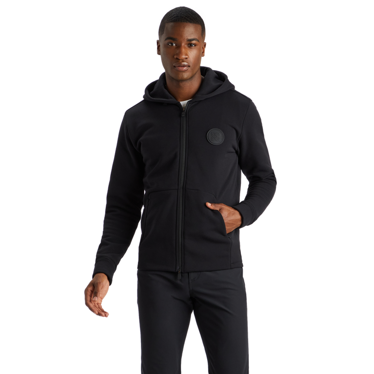 G/FORE Blackout Powerstretch® Performance Jersey Full Zip Hoodie | PGA ...