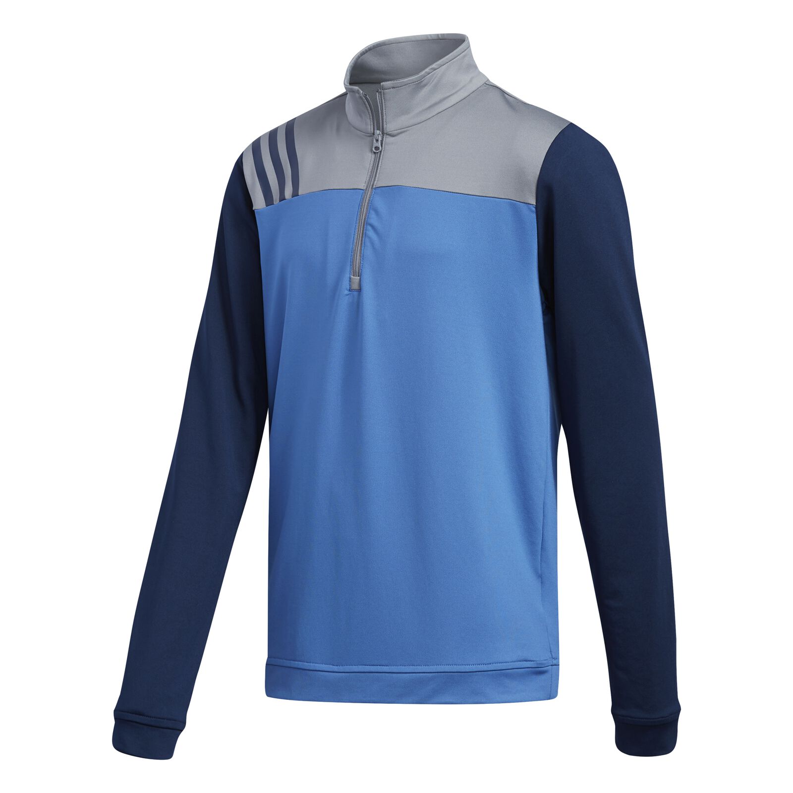 Adidas boys three stripe sales half zip golf pullover