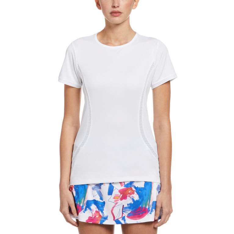Essential Solid Short Sleeve Tennis Shirt