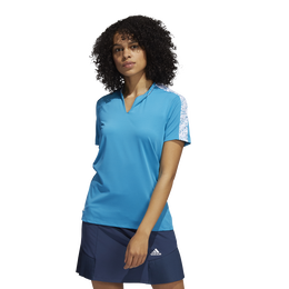 Ultimate365 Primegreen Print Inset Short Sleeve Polo Shirt