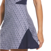 Alternate View 1 of All In Printed Flounce Sleeveless Tennis Dress
