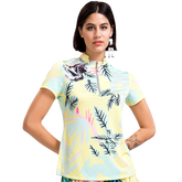 Venus Collection: Savannah Tropics Short Sleeve Top