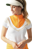 Wild Nature Collection: Tisha Cap Sleeve Polo Shirt