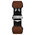 Connected Calibre E4 45MM Leather Watch Strap