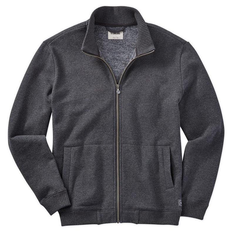 Linksoul Full Zip Heathered Bomber Full-Zip Jacket | PGA TOUR Linksoul Full Zip Heathered Bomber Full-Zip Jacket | PGA TOUR