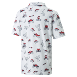 Boys CLOUDSPUN Dino-Mite Golf Polo