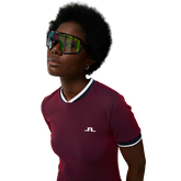 Alternate View 2 of Parvin Texture Short Sleeve Polo Shirt