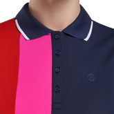 Alternate View 2 of Colorblock Sleeveless Polo Shirt
