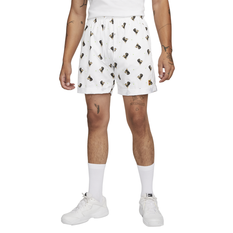 NikeCourt Dri-FIT Men&#39;s Printed Tennis Shorts