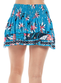 Alternate View 2 of Long Beach Bound Smocked 13.5&quot; Skirt