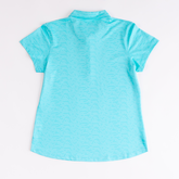 Alternate View 1 of Striated Short Sleeve Polo Shirt