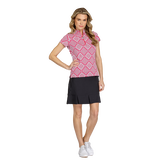Alternate View 1 of Garden Escape Collection: Andie Illusion Geo Short Sleeve Top