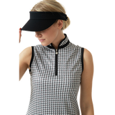Alternate View 2 of Irregular Check Collection: Fay Houndstooth Sleeveless Dress