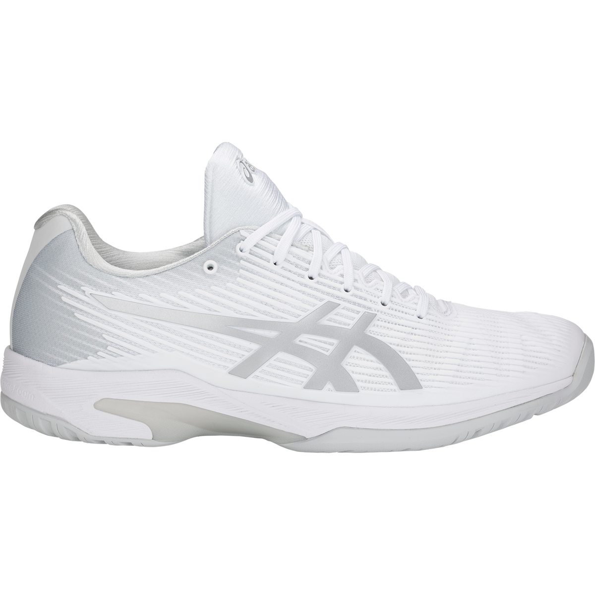 Asics Solution Speed FF Men #39 s Tennis Shoe White/Silver PGA TOUR