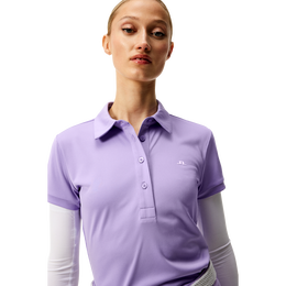 Hailey Solid Short Sleeve Polo Shirt