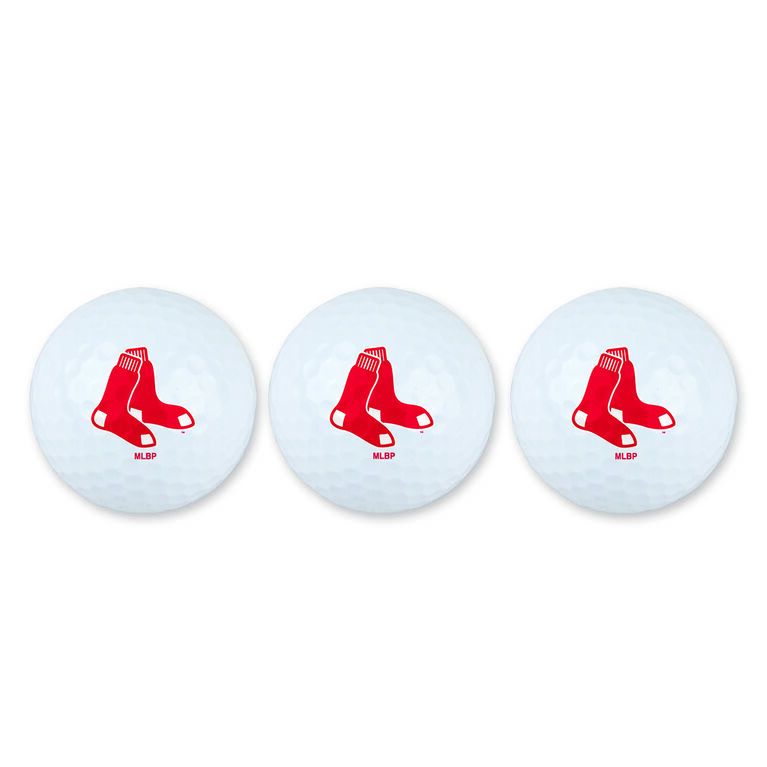 Team Effort Boston Red Sox Golf Ball 3 Pack