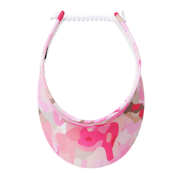 Radiant Twist Collection: Cammy Pink Camo Visor