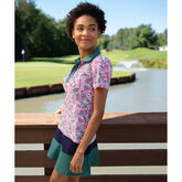 Alternate View 2 of Reagan Rouje Bouquet Short Sleeve Polo