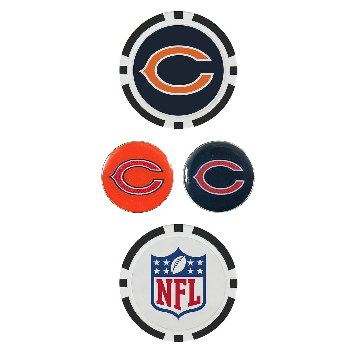 Team Effort Chicago Bears Ball Marker Set PGA TOUR Superstore