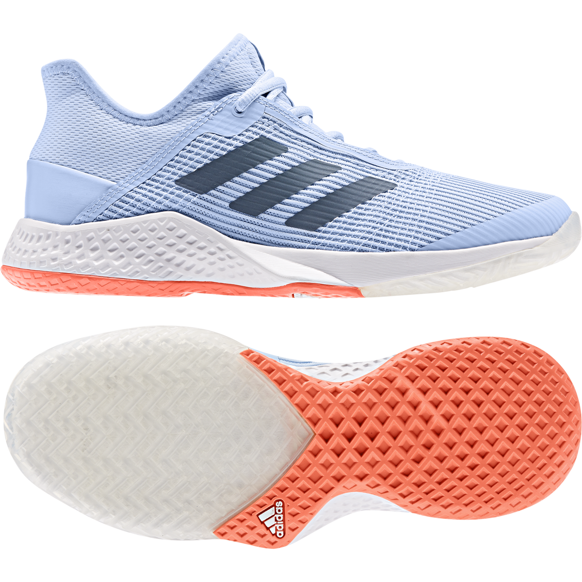adidas Adizero Club Women's Tennis Shoe Light Blue PGA TOUR Superstore