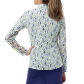 Alternate View 3 of SolCool Tiki Time Quarter Zip Pullover