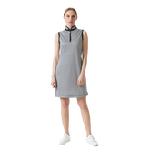 Alternate View 3 of Irregular Check Collection: Fay Houndstooth Sleeveless Dress