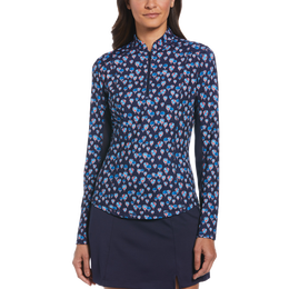 Hot Air Balloon Sun Protection Long Sleeve Golf Shirt