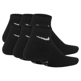 Nike Kids Performance Cushioned Quarter Training Socks &#40;6 Pair&#41;