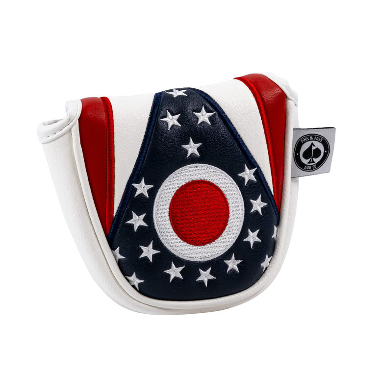 Pins & Aces Ohio State Flag Mallet Putter Cover PGA TOUR Superstore
