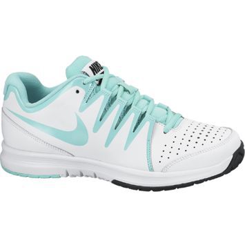 turquoise tennis shoes