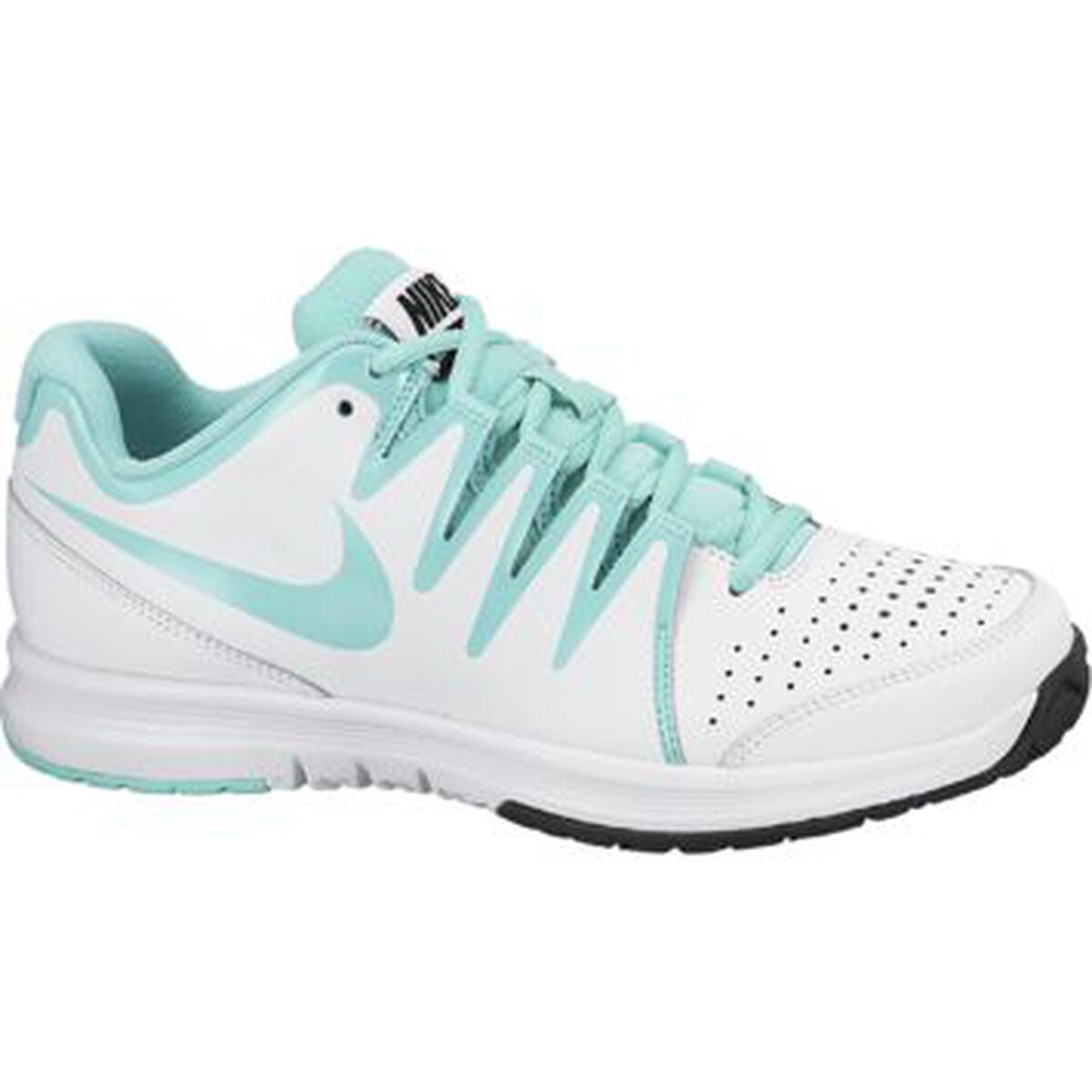 Nike Vapor Court Women #39 s Tennis Shoe White/Turquoise PGA TOUR