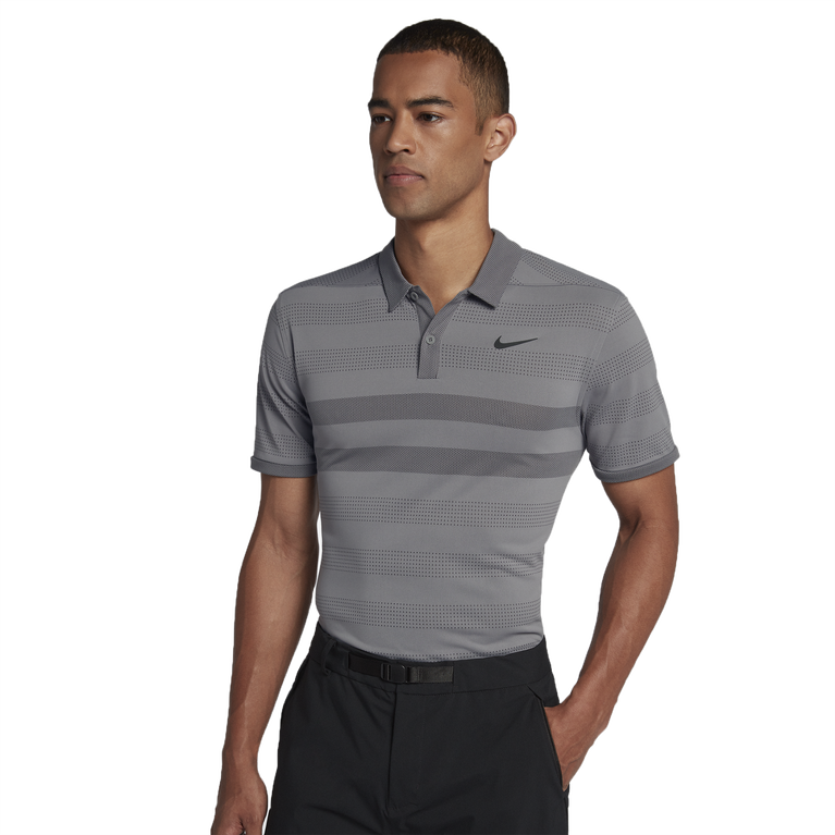 Nike Men's Striped Dri-Fit Golf Polo